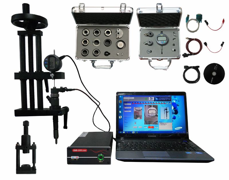 CRM-100 Common Rail Injector Measurement System is designed to rebuild malfunctioned injectors to meet Bosch stage 3 repair standard