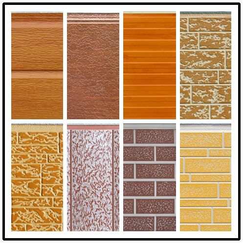 External wall insulation decorative panel