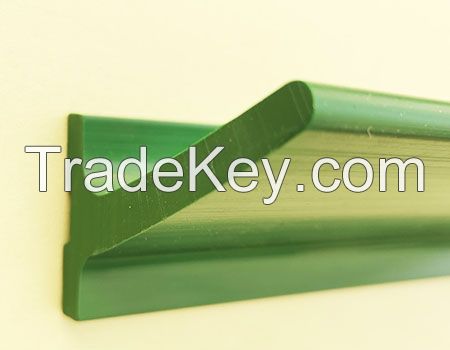 Special Inclined PVC Conveyor Belt Cleat Green