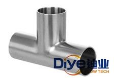 Diye Weld End Sanitary Tee