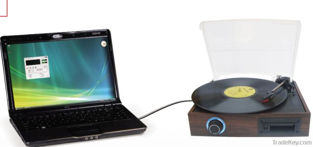 USB turntable player