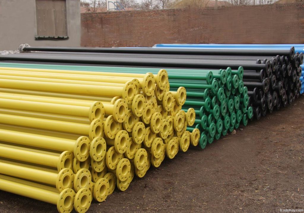 steel pipe with plastic coating