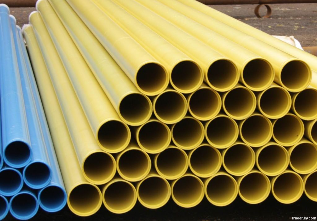 steel pipe with plastic coating