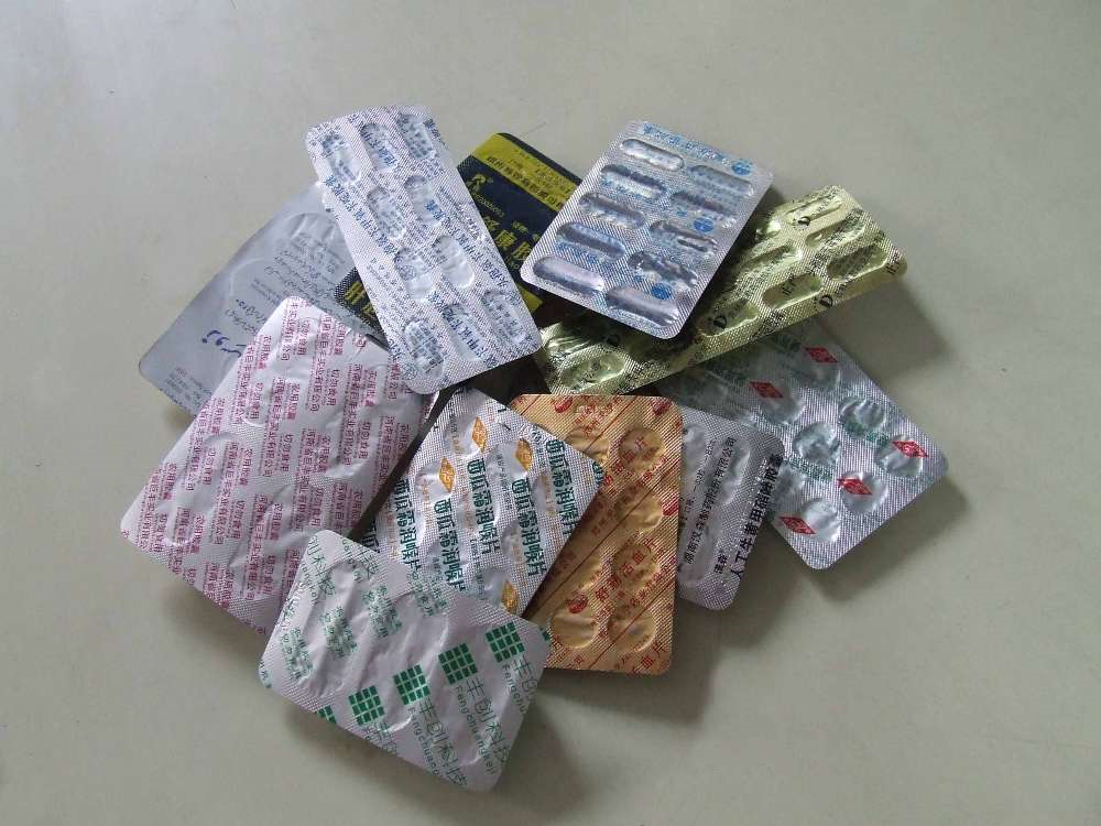 blister aluminum foil medicine packing material