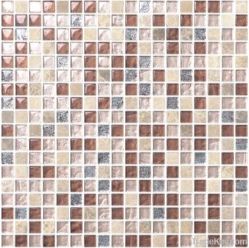 GLASS MIX STONE MOSAIC