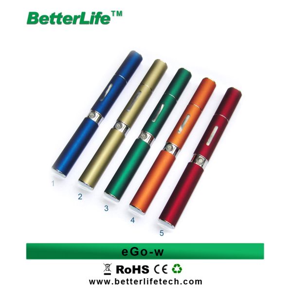 Betterlifetech hot sale pen style portable ego w electronic hookah cigarette ecigator