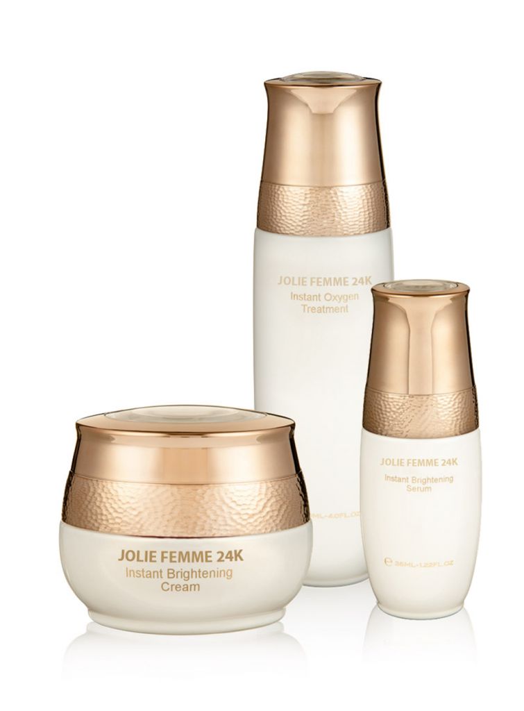 JOLIE FEMME 24 K Instant Brightening Set