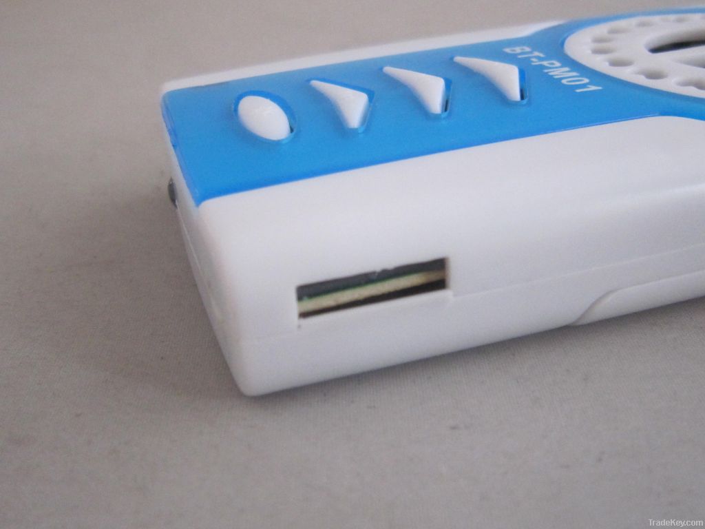 mini portable TF card reader speaker with removeable BL-5C battery