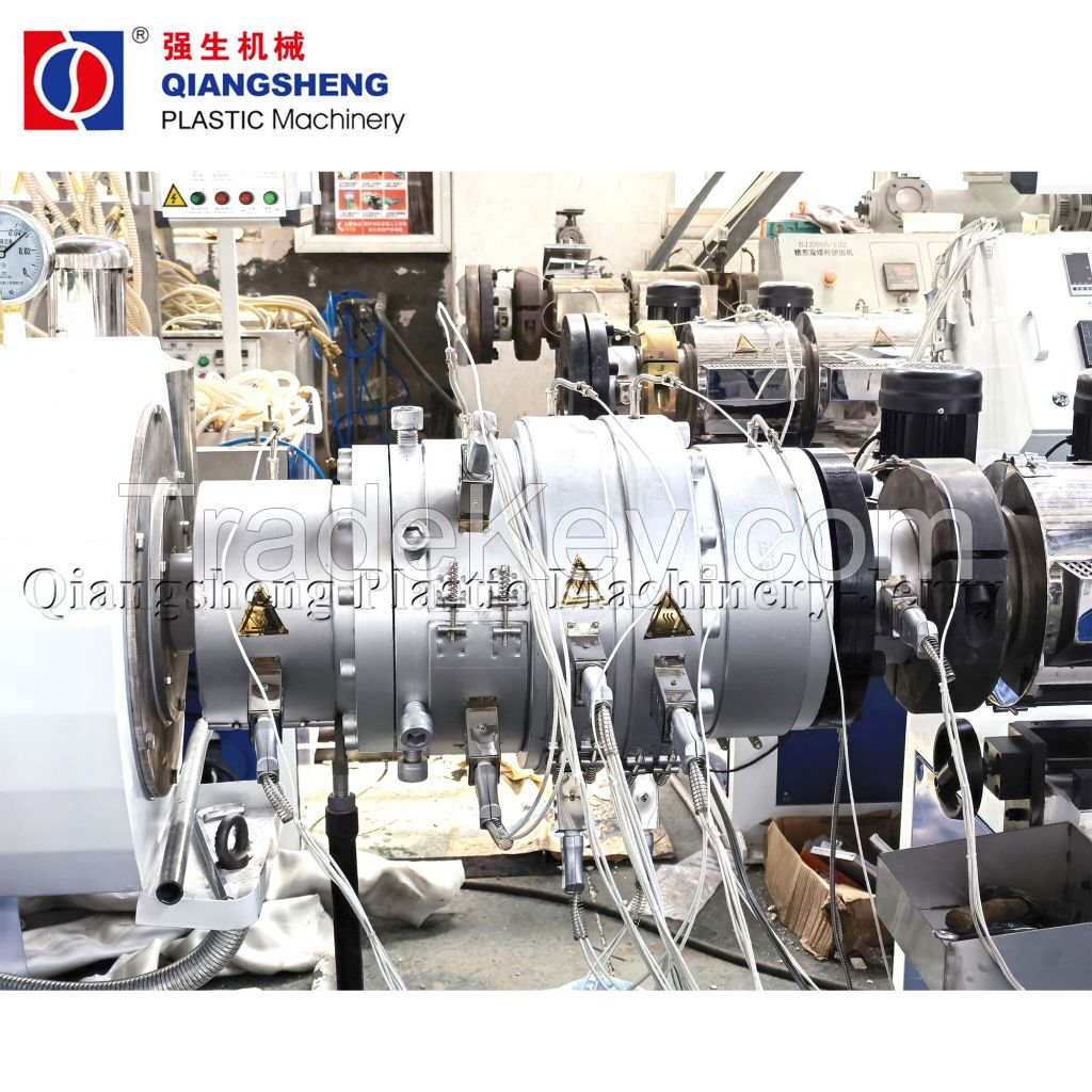 Qiangsheng Machinery PVC UPVC pipe manufacturing making machine extruder