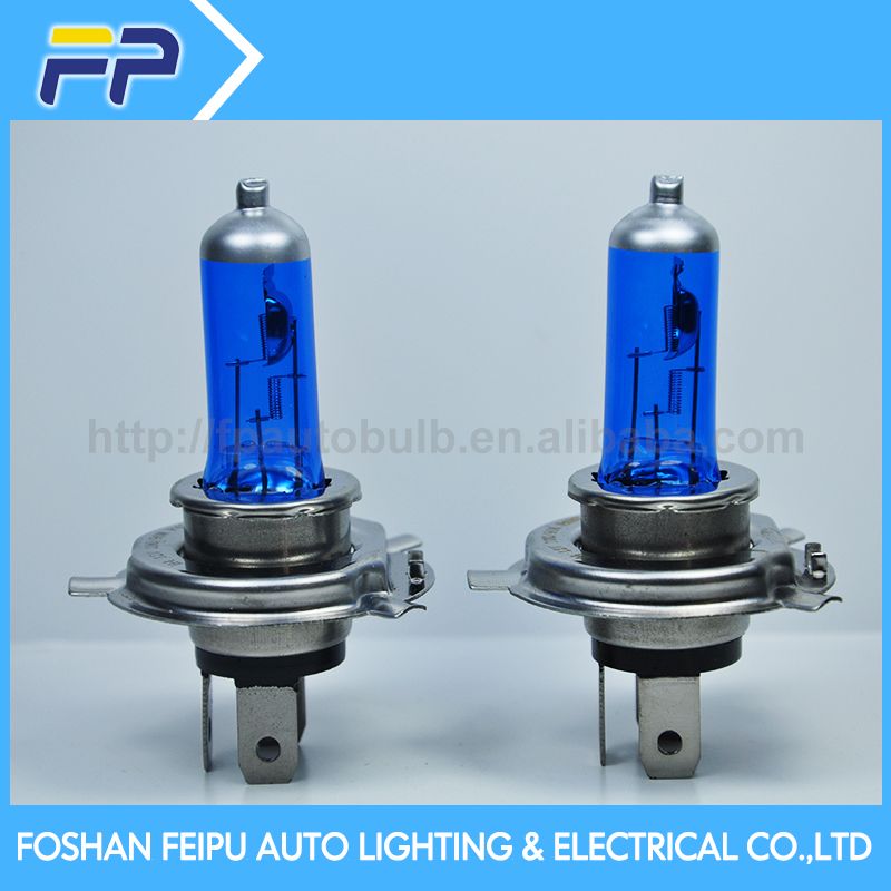 High quality low price auto bulb headlight h4  super white halogen bulb