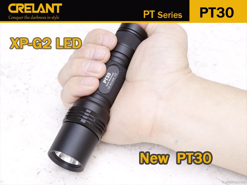 Crelant led tactical flashight PT30