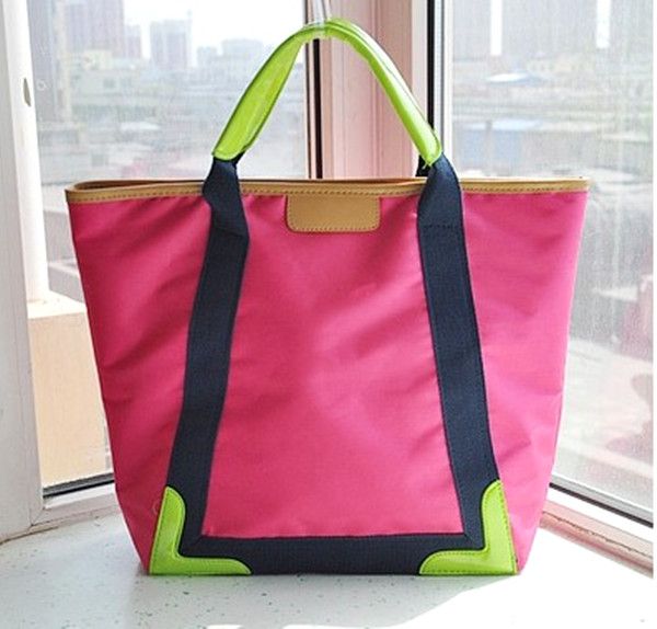 casual women's handbag travel shopping bag candy color women shoulder bag