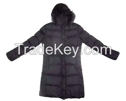 Women's fur parka