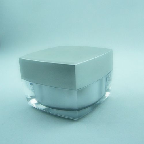 Plastic acrylic jar 50ml 100ml 200ml for cosmetic personal care