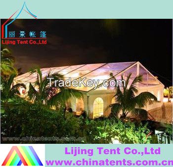 wedding party event tent with lining