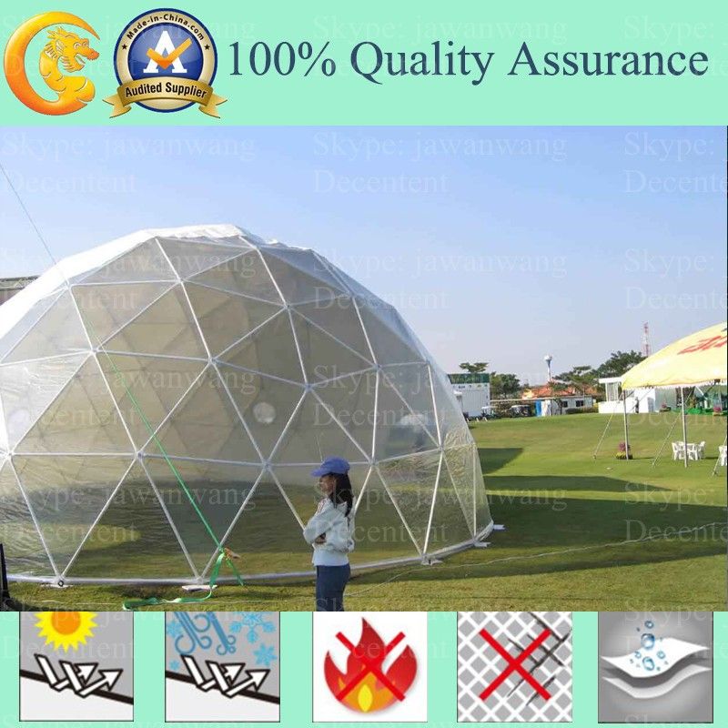 Clear Span Geodesic Dome Tent for Sale With High Quality