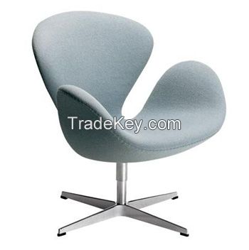 Arne Jacobsen Swan Chair in cashmere fabric/YXL-TE