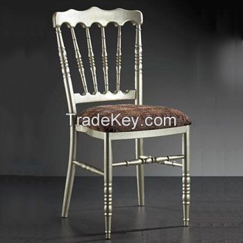 Wood Versailles Chair, silver color, hot sale 2years warranty /YXZJ-NMY