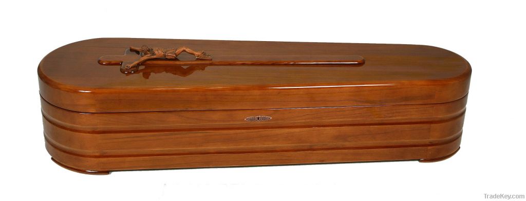 Germany style wooden coffin/sarg,