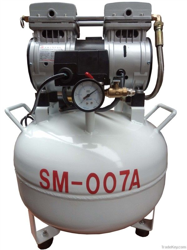 one-driving one air compressor for oral cavity