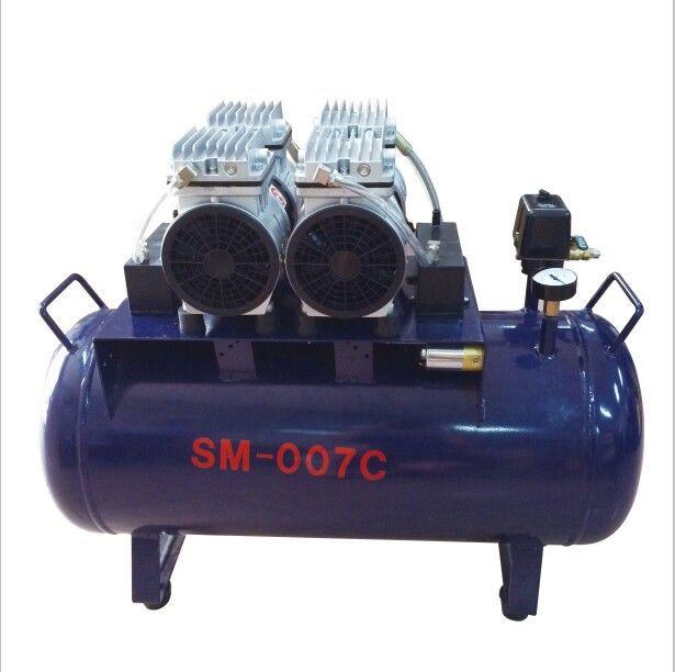 oil free noiseless air compressor