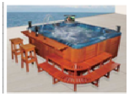 Hot SPA Tub Model PFDJJ-8902