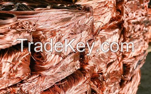 Scrap Copper Wire / 99.99% purity scrap copper wire