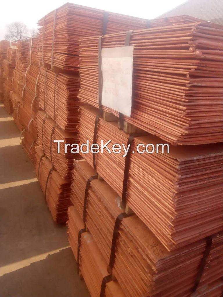 Copper Cathode , High Quality and Purity Copper Cathode 99.99&
