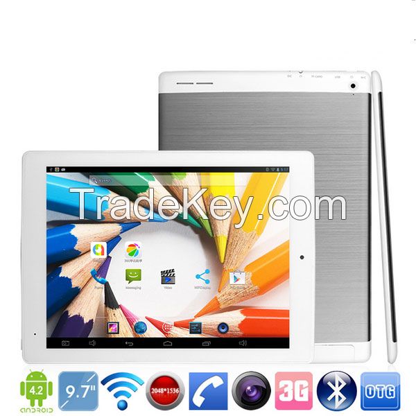 9.7-inch Retina Screen Tablet PC with 3G, Quad core,2G Ram