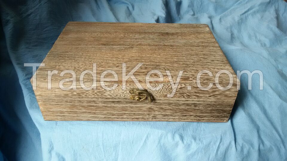 burn paulownia wood box