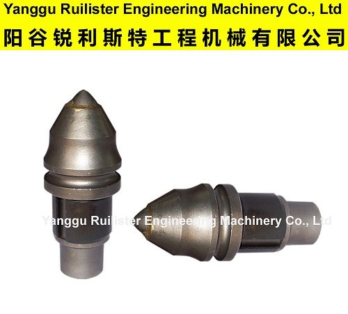 Piling Tools B47K19H, Foundation Drilling Tools, Round Shank Chisel Bits, Cutting Tools