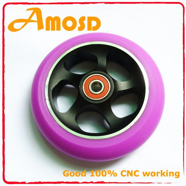 Pro Aluminium Metal Core Kids and Adult Kick Stunt PU Scooters Wheels