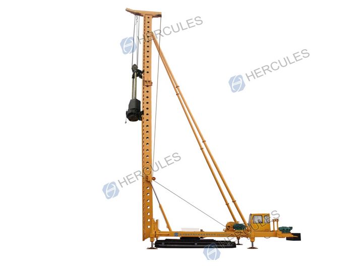 Foot-step Diesel Hammer Pile Driver