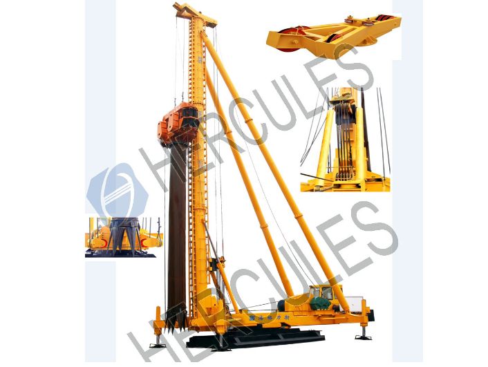 Gravel pile machine vibration piling machine,