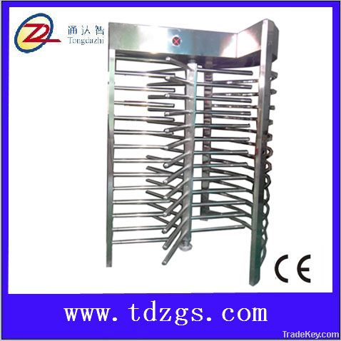 CE approved l full-height turnstile for