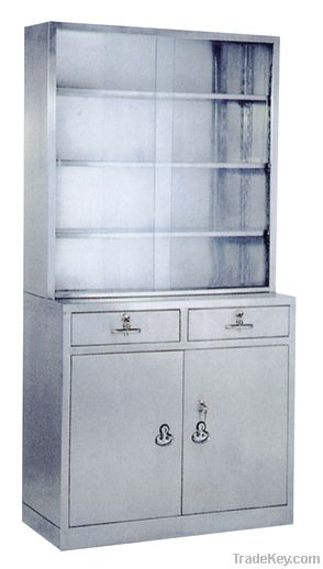 Stainless steel medicine cabinet