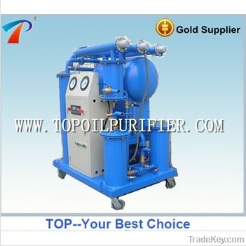 Portable transformer oil purifier, fast degas, impurities removal