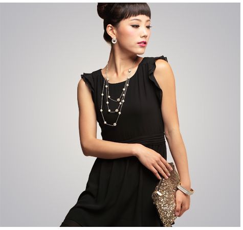 chiffon shirt female backing lace vest