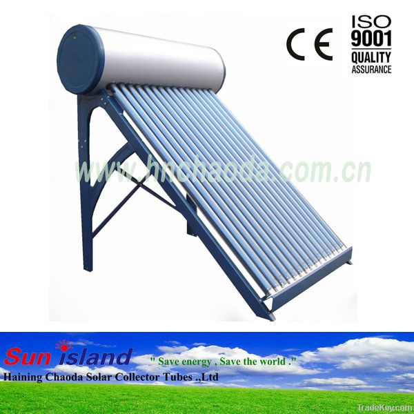 Factory Selling Galvanized Steel Solar Water Heater