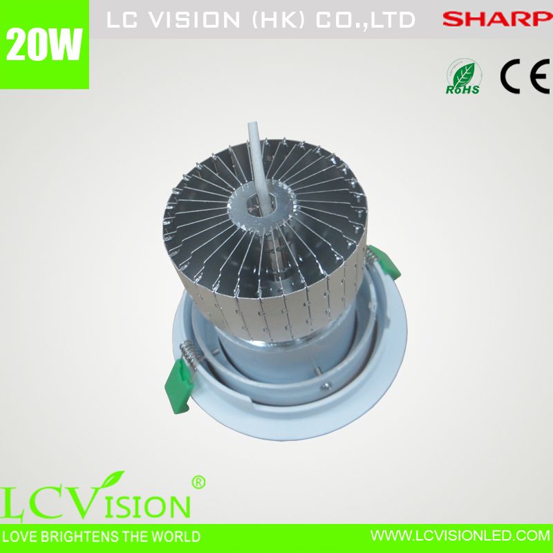 20W SHARP LED Ceiling Light/ Adjustable / Dimming /1900lm