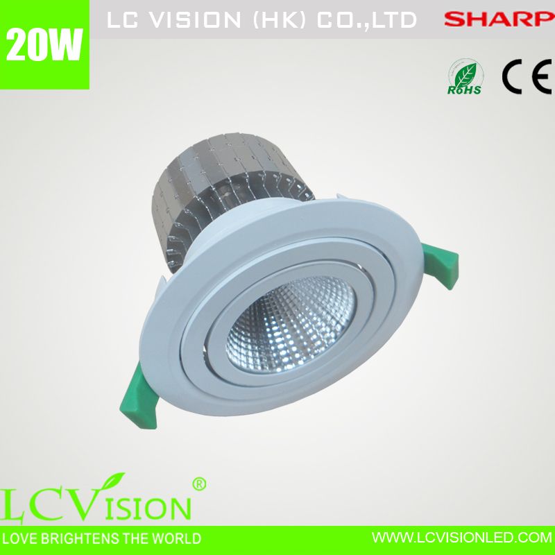 20W SHARP LED Ceiling Light/ Adjustable / Dimming /1900lm