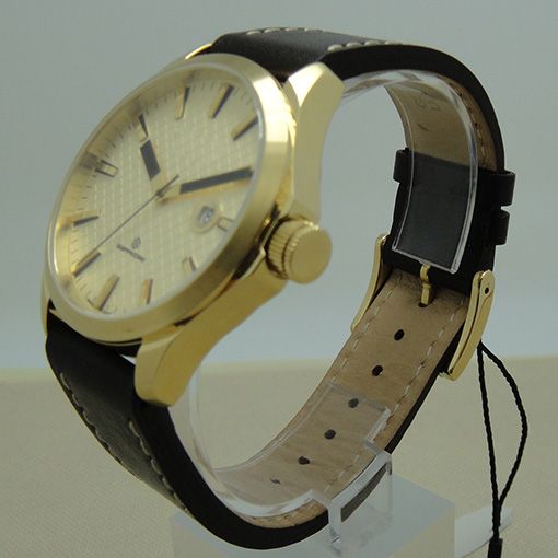 Mens leather watches