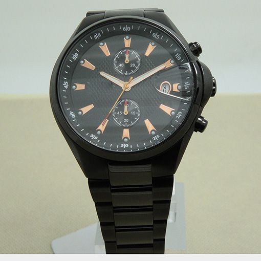 Black Steel Watch