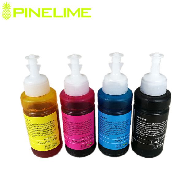 70ml 100ml Refill Ink Compatible for Epson E6641 E6642 E6643 E6644 for use in Epson L100/L110/L120/L130/L200