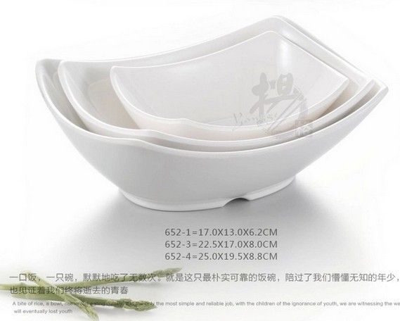 plastic bowl Melamine noodle bow rice bowl soup salad bowl set restaurant tableware hotel supplies dishes