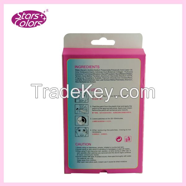 Best quality Lint free Hyaluronic Acid eyelash patches supply 