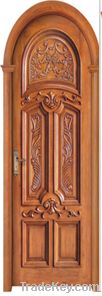 solid wooden door