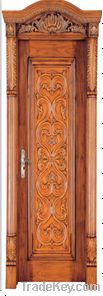 solid wooden door