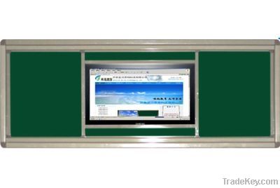 Interactive green board for school teaching