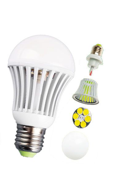 MCOB LED BULB LIGHT 9W 120lm/W E27  C-W AC220V